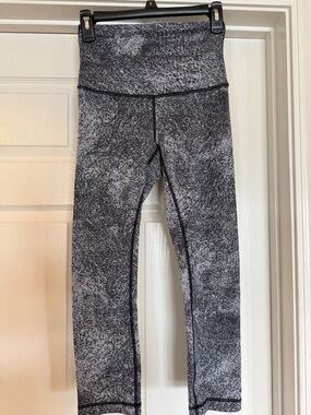 lululemon athletica Marled Gray High-Rise Leggings
